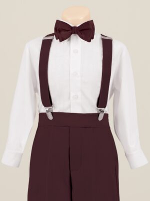 Burgundy Toddler Pant Set