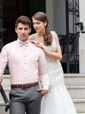 Light Pink Microfiber Shirt