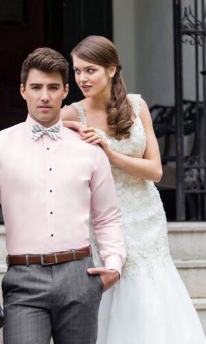 Light Pink Microfiber Shirt