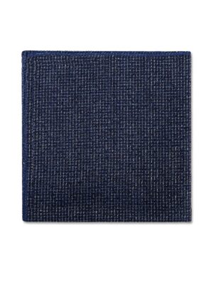FOUNDATION BLUE POCKET SQUARE
