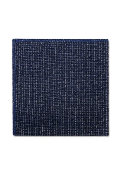 FOUNDATION BLUE POCKET SQUARE