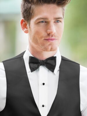 EXPRESSIONS BLACK BOW TIE