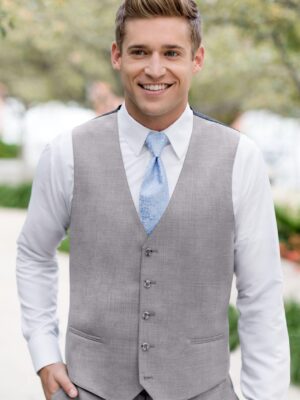 HEATHER GREY CLAYTON VEST