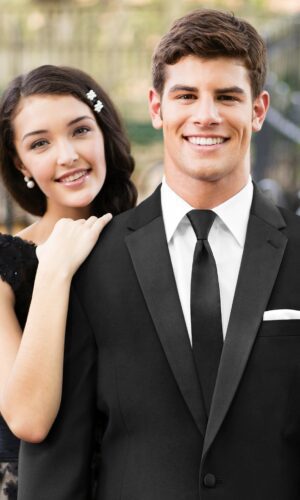 SKINNY BLACK WINDSOR