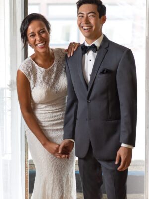 Steel Grey Sterling Wedding Suit Coat