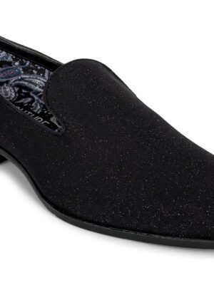 Black Subtle Sparkle Shoe