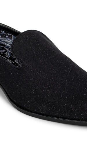 Black Subtle Sparkle Shoe