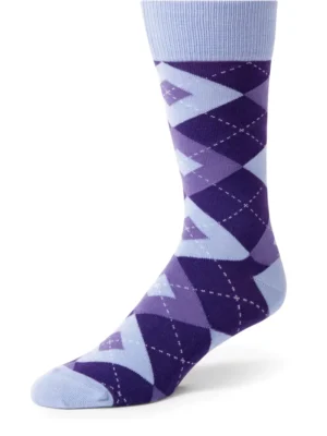 Regency Argyle Men's Dress Socks