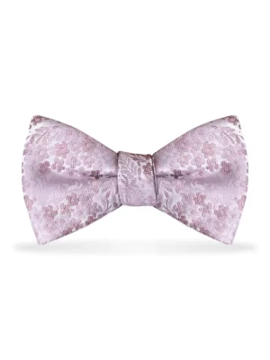 Floral Mauve Bow Tie