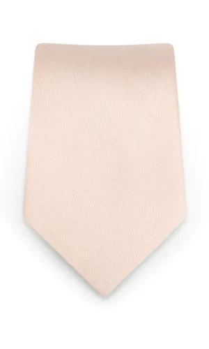 Solid Blush Self-Tie Windsor Tie