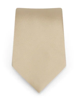 Solid Champagne Self-Tie Windsor Tie