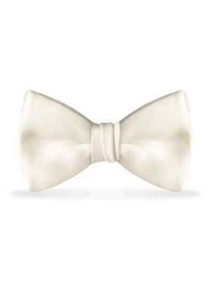 Solid Ivory Bow Tie