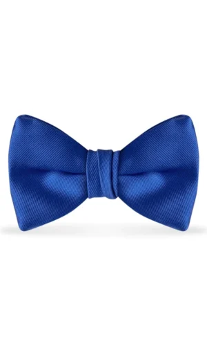 Solid Royal Blue Bow Tie