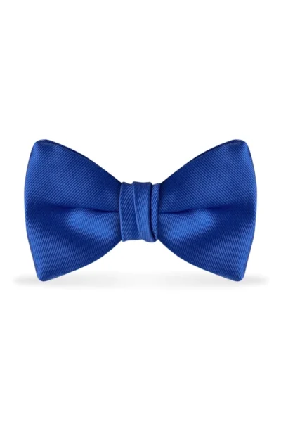 Solid Royal Blue Bow Tie