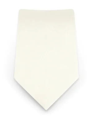 Solid Ivory Self-Tie Windsor Tie