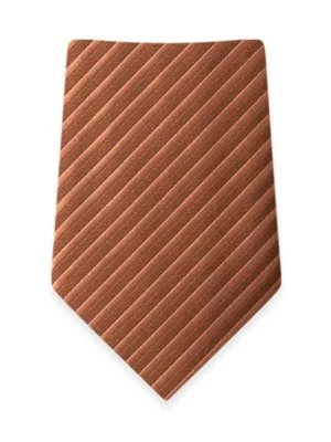 Striped Spice Self-Tie Windsor Tie
