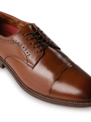 Cognac Maddox Suit Shoe