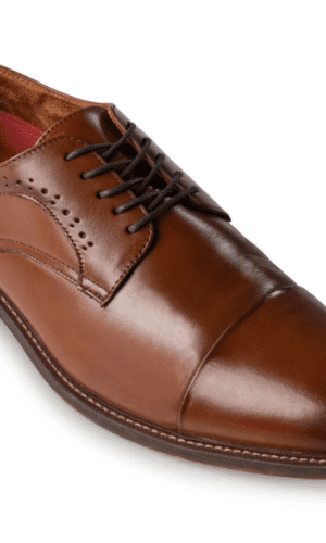 Cognac Maddox Suit Shoe