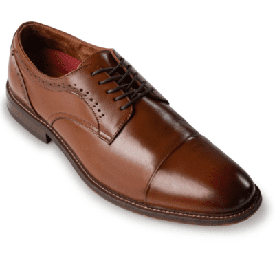 Cognac Maddox Suit Shoe