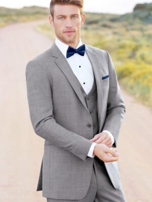 HEATHER GREY CLAYTON SUIT