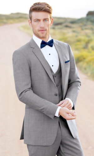 HEATHER GREY CLAYTON SUIT