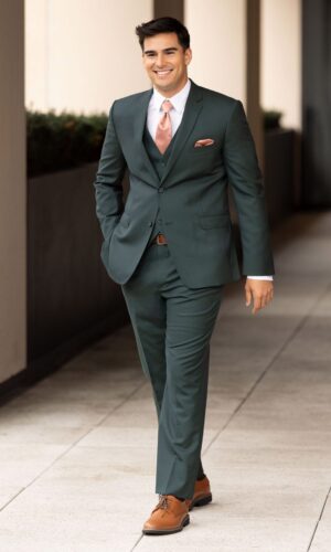 HUNTER GREEN LUKA SUIT