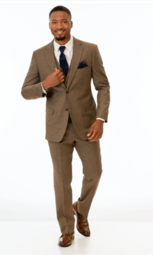 Brown Archer Slim Fit