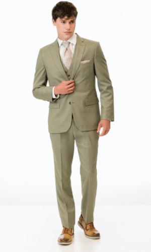 Sage Stretch Slim Fit Suit