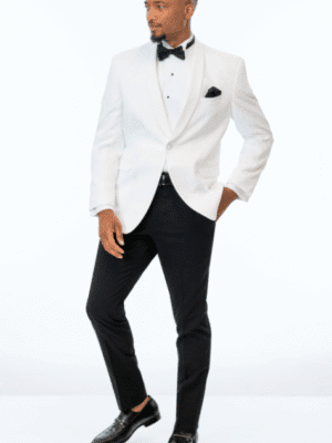 White Classic Dinner Jacket