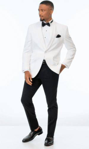 White Classic Dinner Jacket
